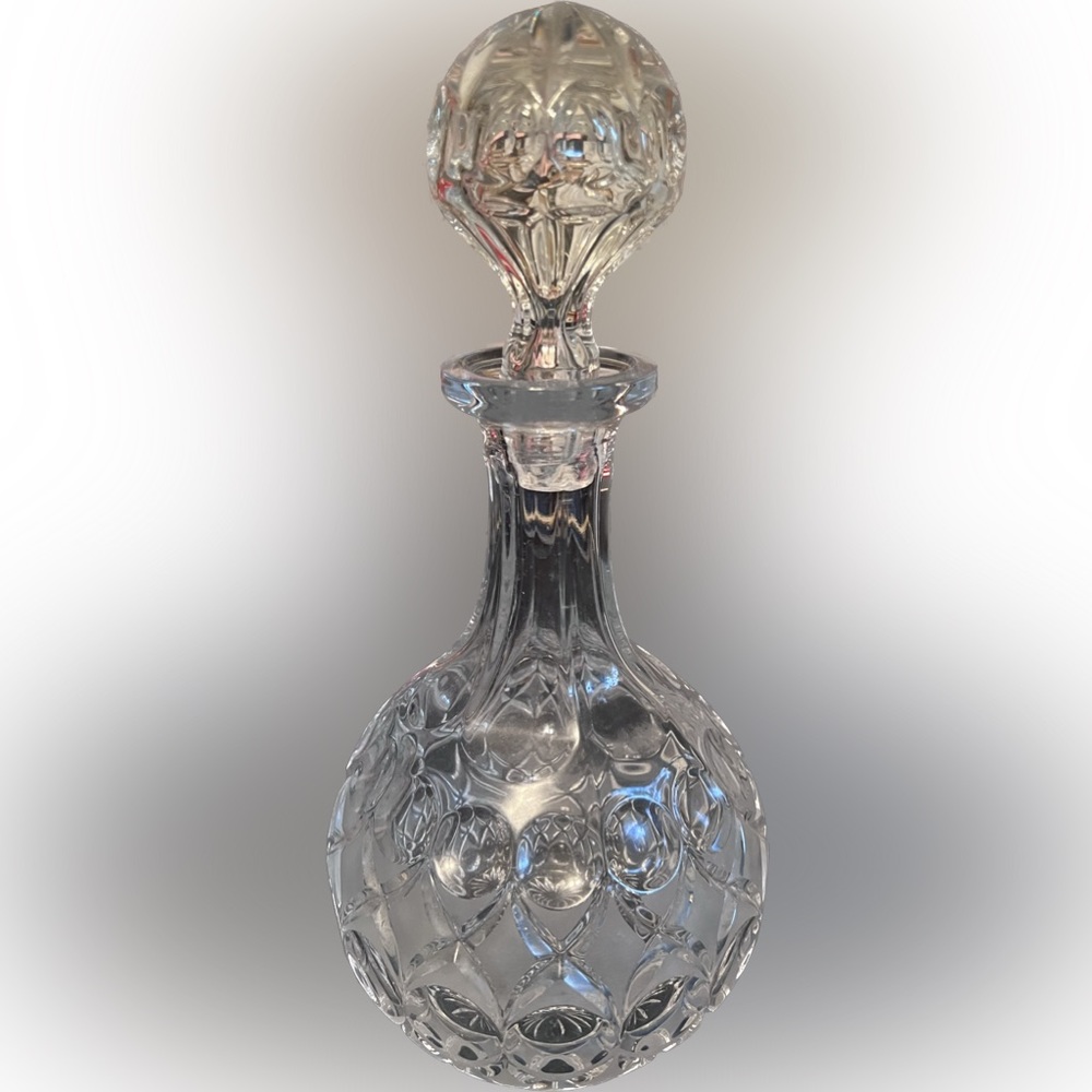 Vintage Nachtmann Anglia Crystal Decanter with Stopper